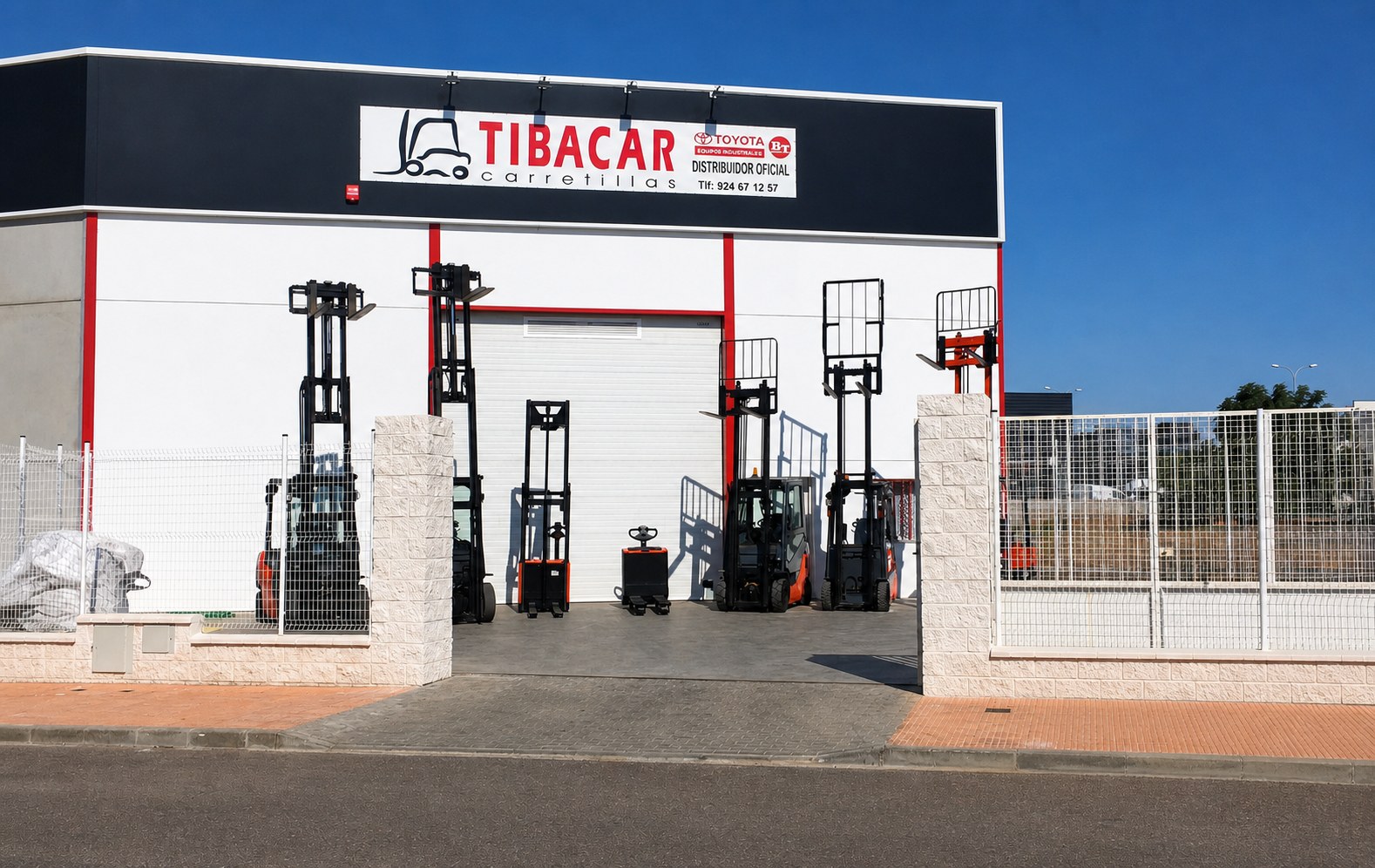 Instalaciones de Tibacar Carretillas en Almendralejo